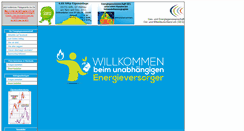 Desktop Screenshot of energiegenossenschaft.de